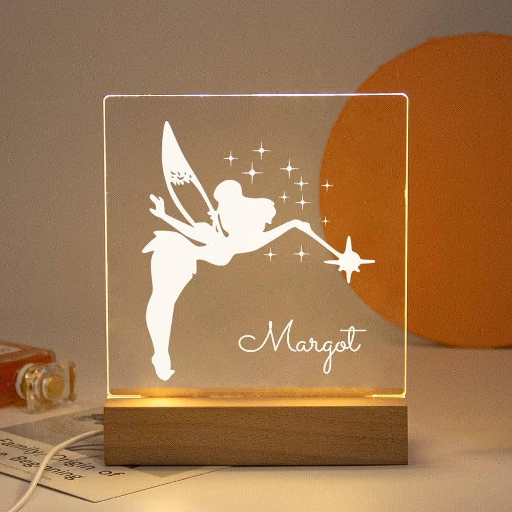 Veilleuse Bébé Personnalisable 1 / Lumière chaude
