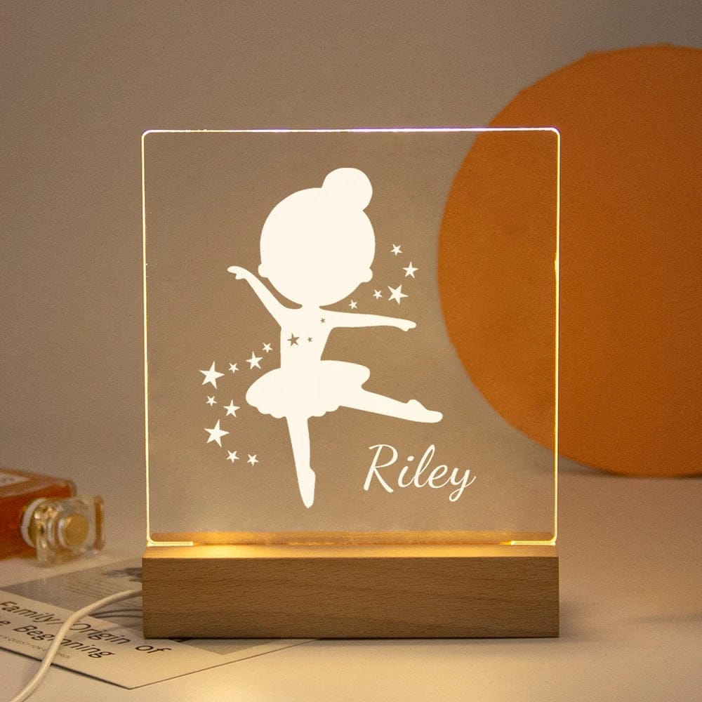 Veilleuse Bébé Personnalisable 10 / Lumière chaude