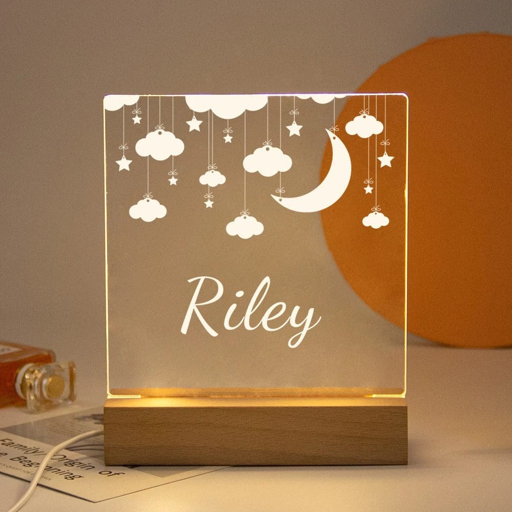 Veilleuse Bébé Personnalisable 13 / Lumière chaude