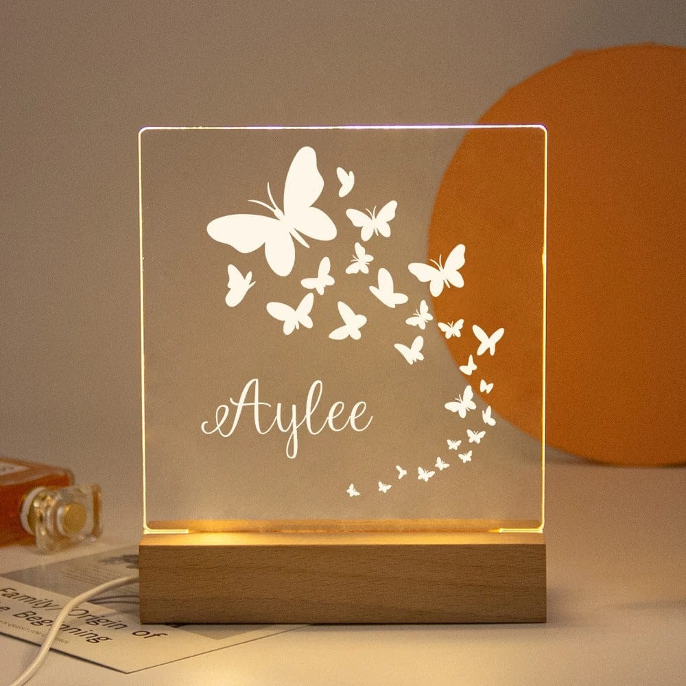 Veilleuse Bébé Personnalisable 5 / Lumière chaude