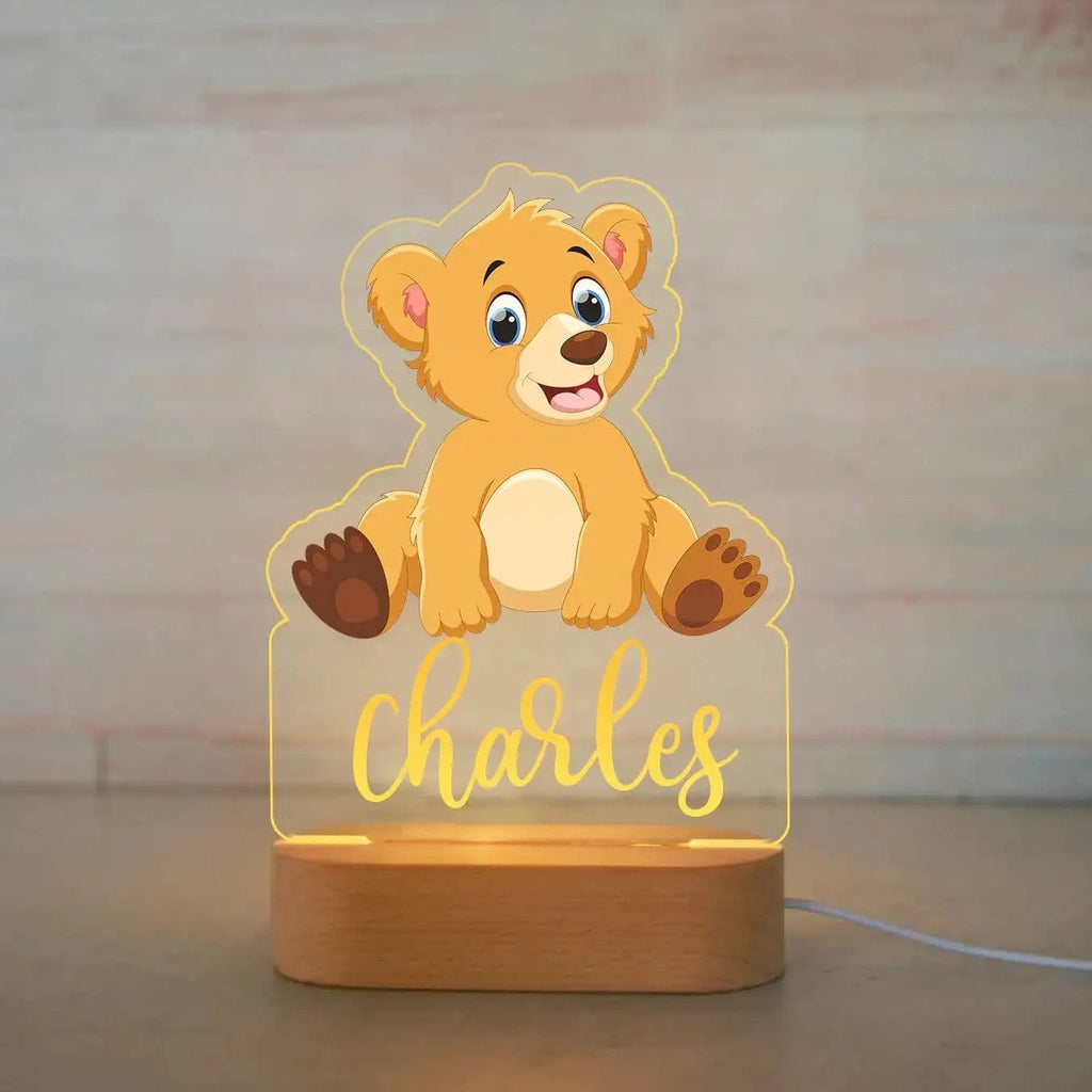 Veilleuse Bébé Personnalisé 10 / Lumière blanche