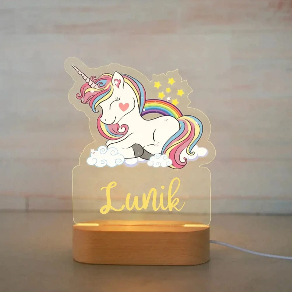 Veilleuse Bébé Personnalisé 13 / Lumière blanche