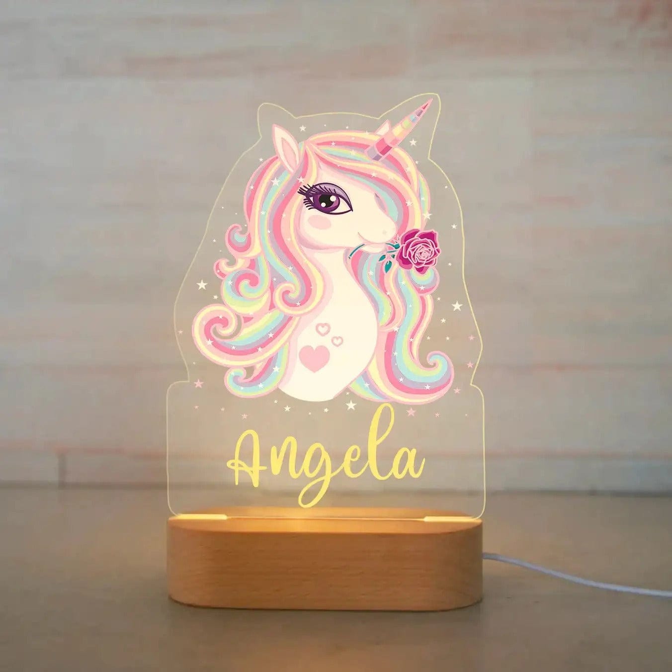 Veilleuse Bébé Personnalisé 14 / Lumière blanche