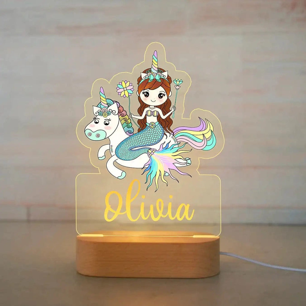 Veilleuse Bébé Personnalisé 16 / Lumière blanche