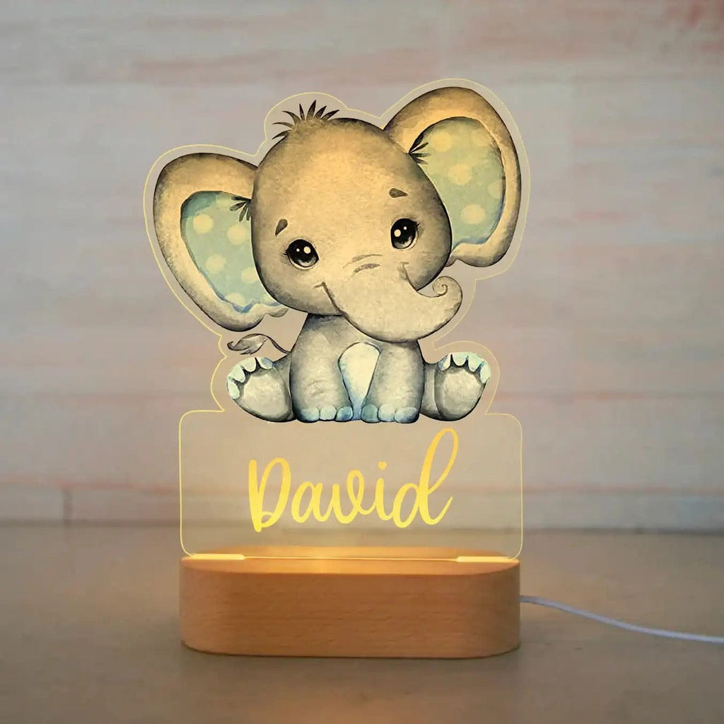 Veilleuse Bébé Personnalisé 2 / Lumière blanche