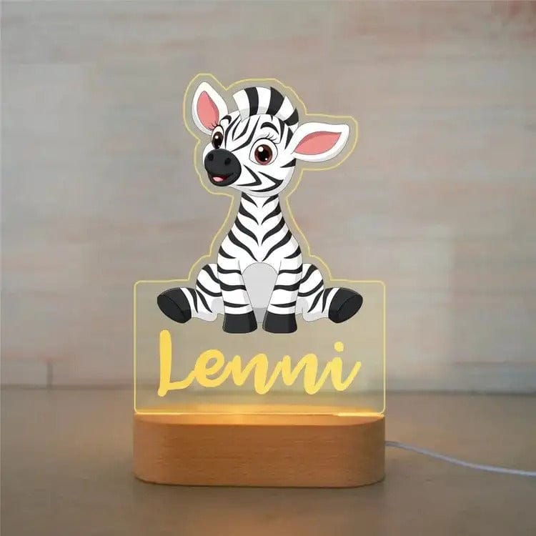 Veilleuse Bébé Personnalisé 3 / Lumière blanche