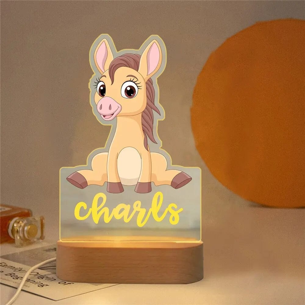 Veilleuse Bébé Personnalisé 36 / Lumière blanche