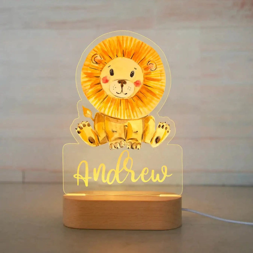 Veilleuse Bébé Personnalisé 4 / Lumière blanche