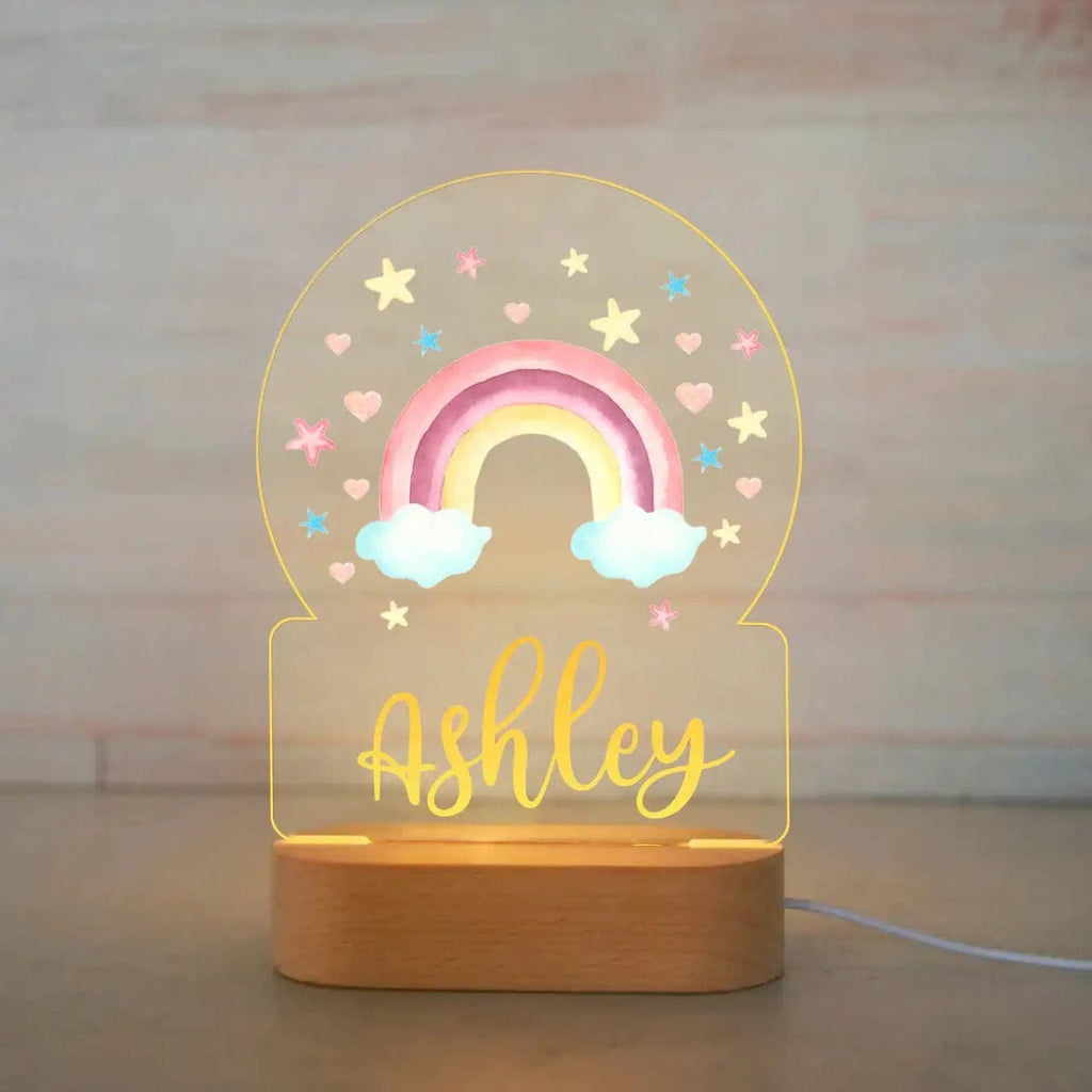 Veilleuse Bébé Personnalisé 8 / Lumière blanche