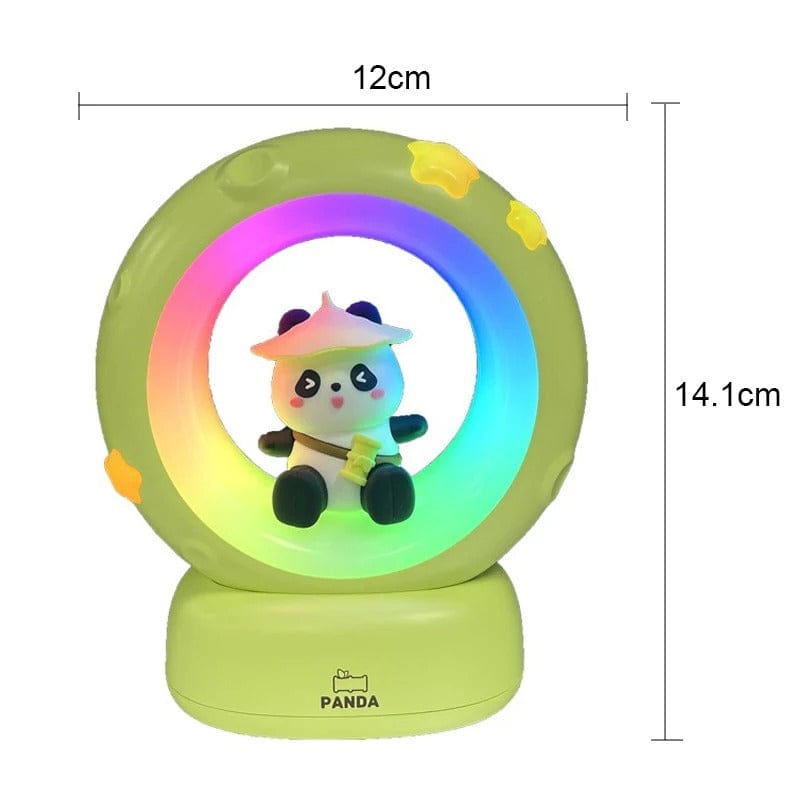 Veilleuse Panda Mignon Lumière colorée