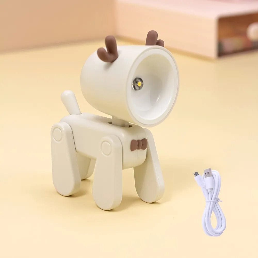 Veilleuse Rechargeable Cerf / Beige
