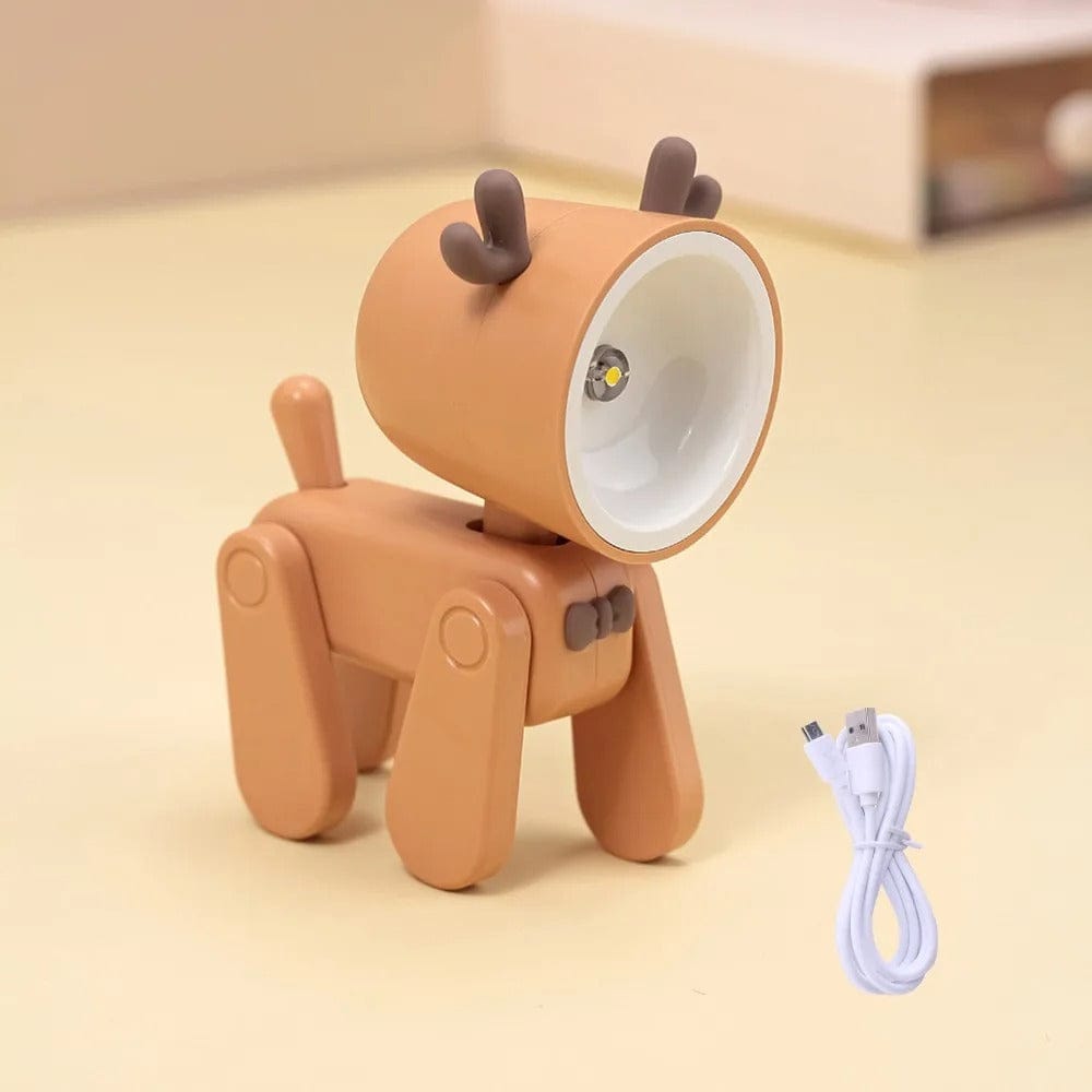Veilleuse Rechargeable Cerf / Orange