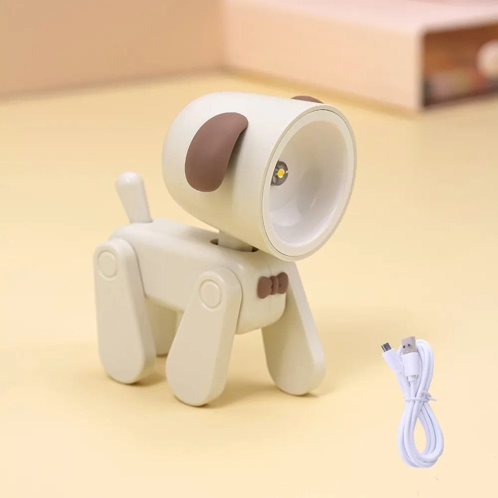 Veilleuse Rechargeable Chien / Beige