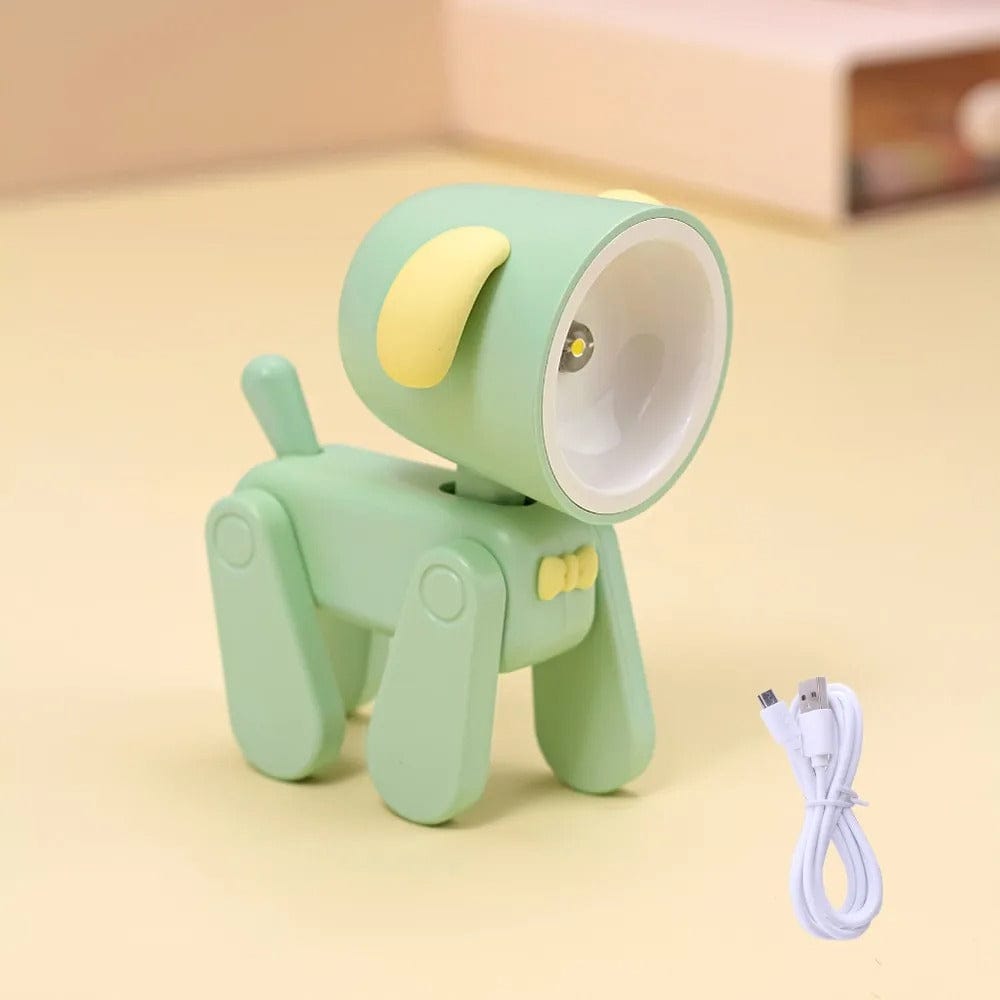 Veilleuse Rechargeable Chien / Vert